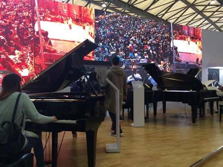 聚焦乐展|2017中国（上海）国际乐器展览会圆满落幕，w88win优德钢琴大放异彩