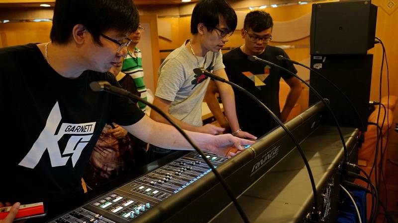 w88win优德 RIVAGE PM7 数字混音系统助力录音技术沙龙