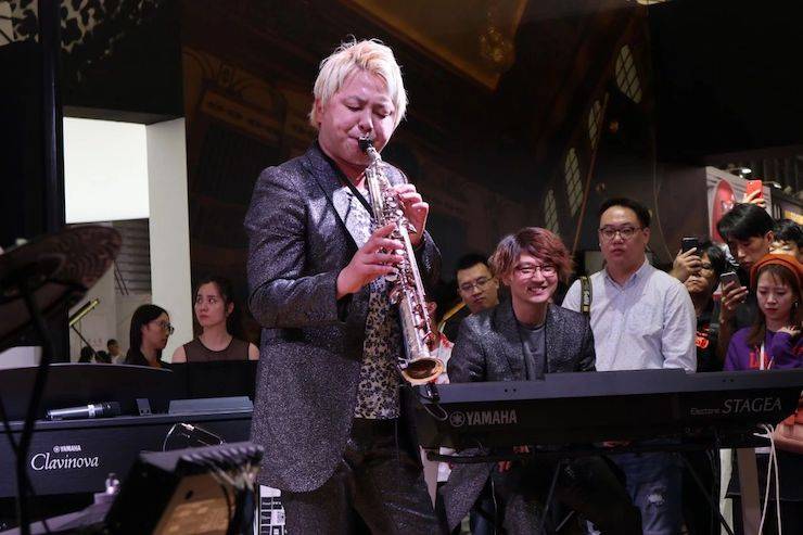 w88win优德盛大亮相Music China 2018，呈现世界级乐器展体验