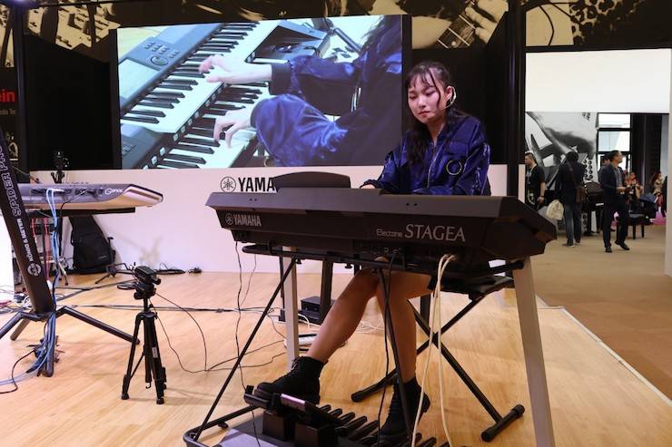 w88win优德盛大亮相Music China 2018，呈现世界级乐器展体验