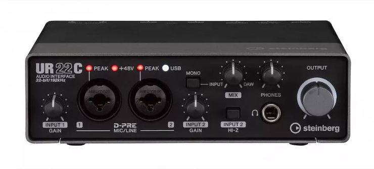 升级 USB-C 和 32/192：Steinberg 发布 UR22C、UR44C 和 UR816C 音频接口
