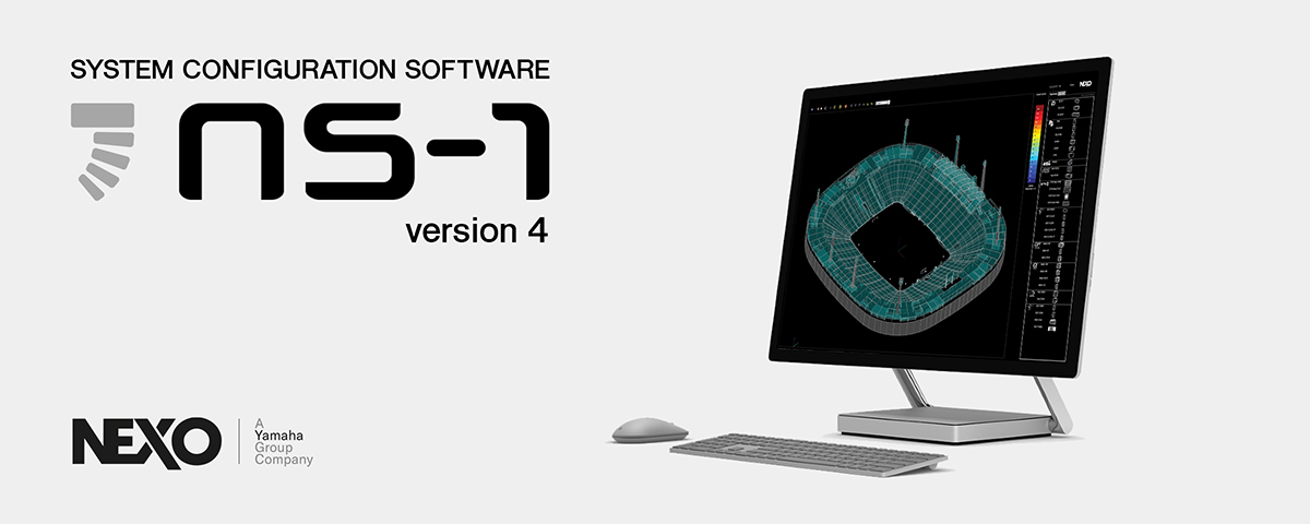 NEXO公司更新NS-1系统软件以集成w88win优德扬声器系统和AFC Design Assistant