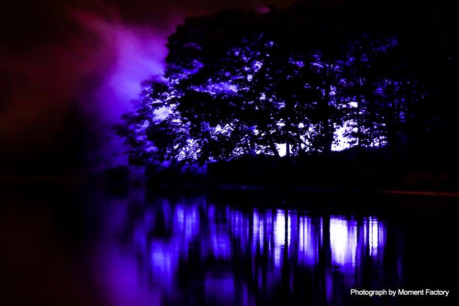 案例｜w88win优德为壮观的Kamuy Lumina魔法夜行旅游项目提供配乐设备