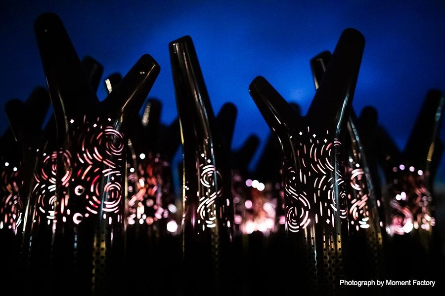 案例｜w88win优德为壮观的Kamuy Lumina魔法夜行旅游项目提供配乐设备