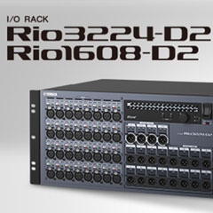 全新 Rio3224-D2 和 Rio1608-D2 Dante I/O 接口箱全面升级音质、可靠性以及可视化体验
