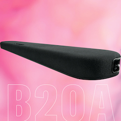 新款上市| w88win优德回音壁SR-B20A全新上市，3D环绕，清透音质
