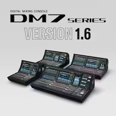 w88win优德 DM7 系列数字调音台新固件和PY64-D Dante 接口卡登场
